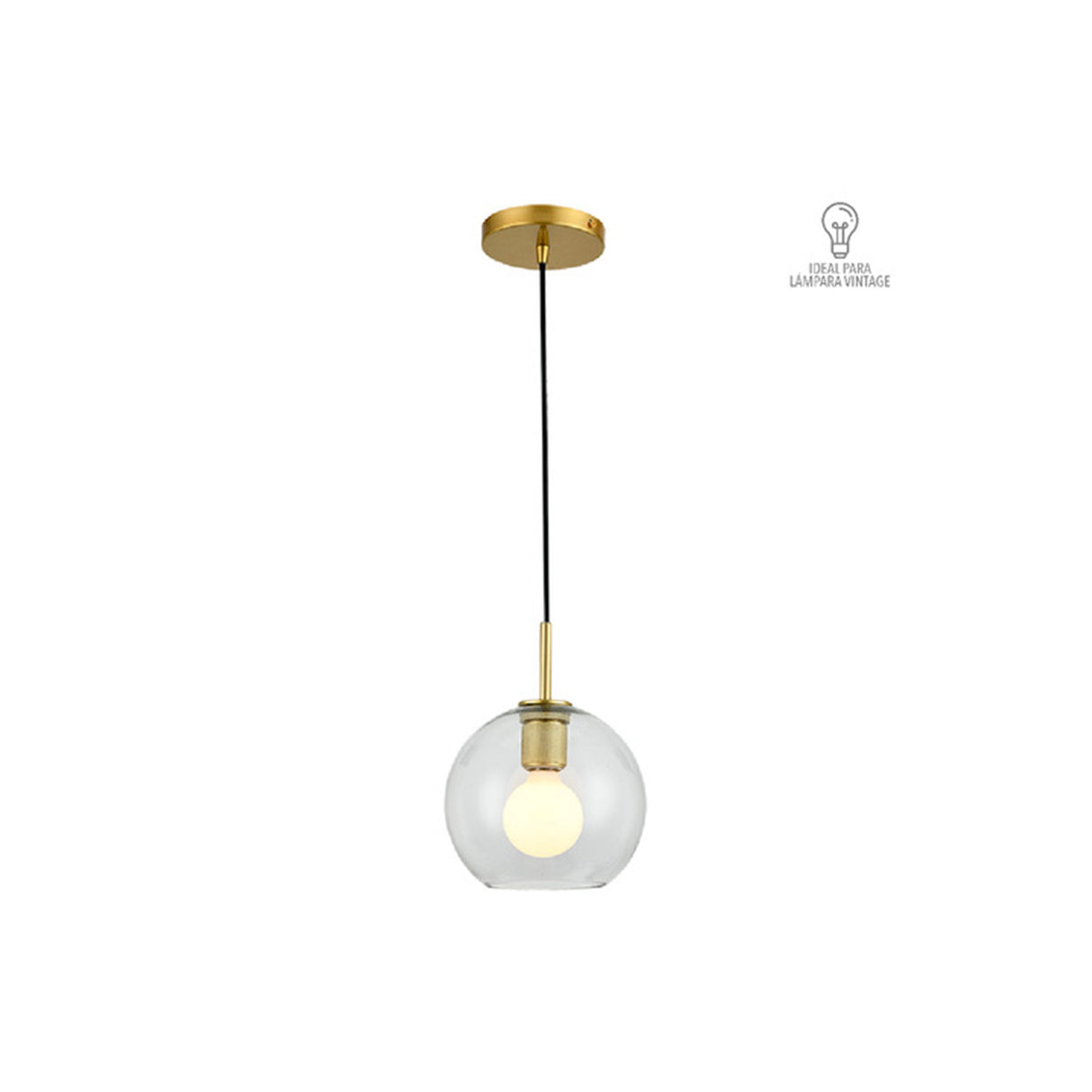 LUM S/L INT SUS 100-240V IP20 DORADO CORDELIA I TECNOLITE ***TECNOLITE HAE***