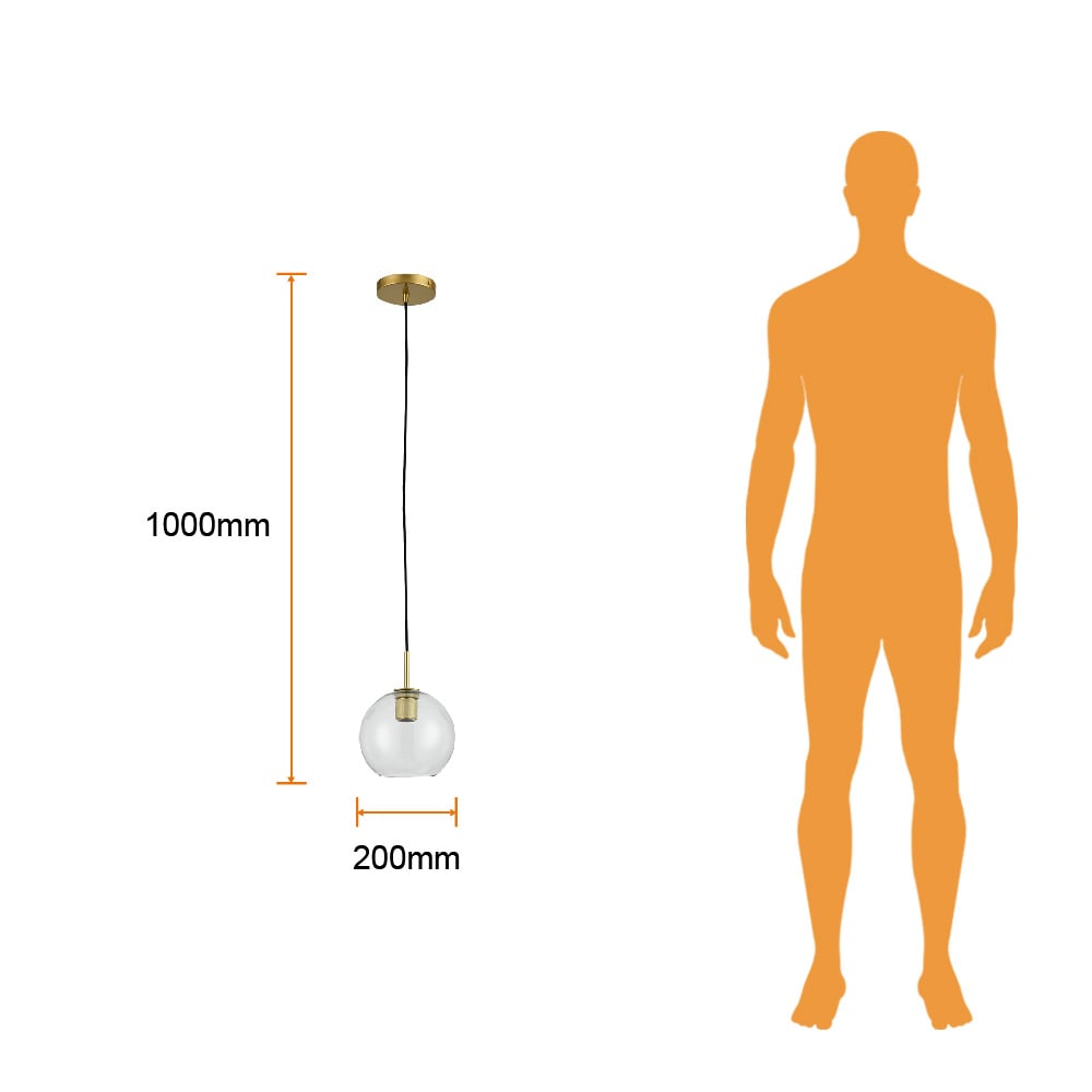 LUM S/L INT SUS 100-240V IP20 DORADO CORDELIA I TECNOLITE ***TECNOLITE HAE***