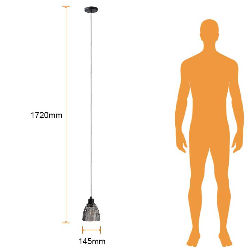 INT S/LAMPARA SUSPENDIDO 100-240VIP20 N CELESTE I ***TECNOLITE HAE***