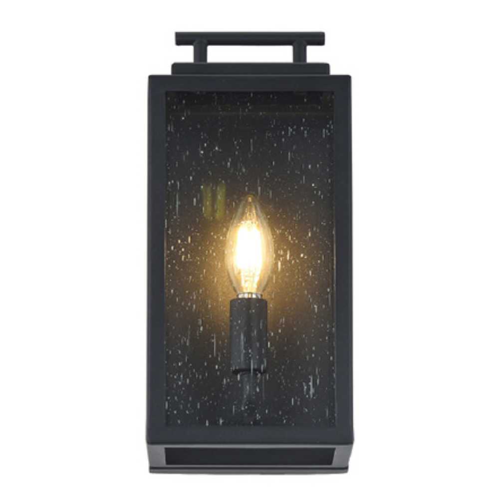 LUM EXT S/LAMPARA SP MURO 127V NEGRO DONATI ***TECNOLITE HAE***