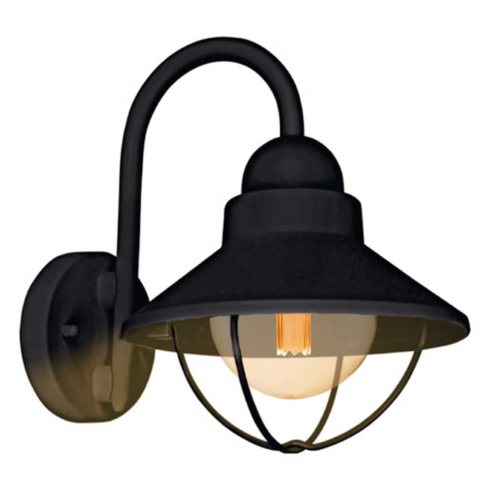 FAROL DE EXTERIOR AURIGA TECNOLITE PARA SOBREPONER BASE E27 NEGRO