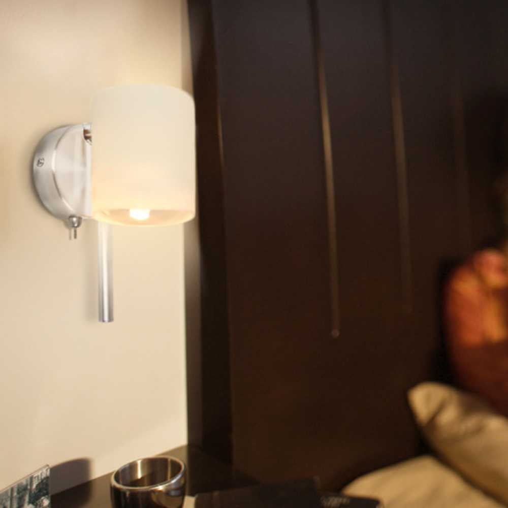 LAMPARA DE PARED ARBOTANTE POTENCIA MAX. 60 W BASE G9