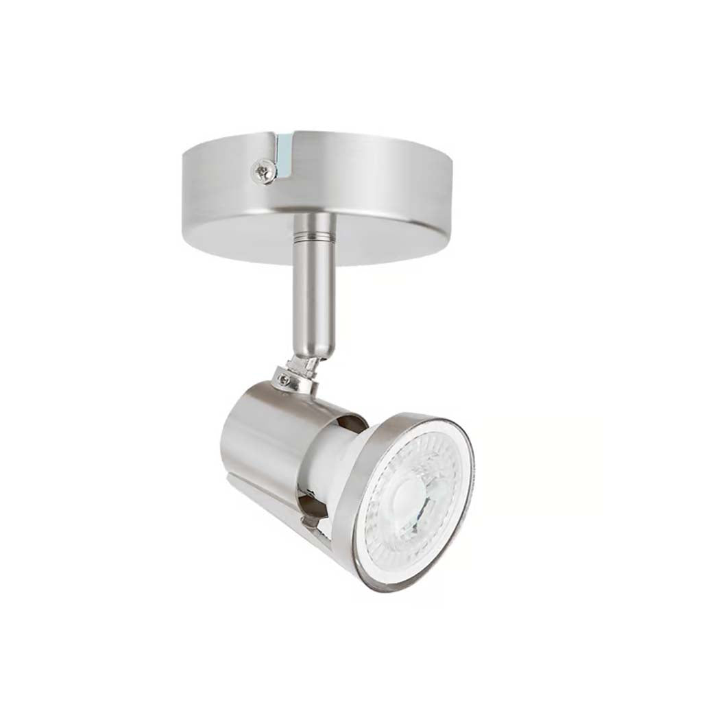 LAMPARA SPOT DE TECHO SOBREPONER EN INTERIORES BASE GU10 NO INCLUYE FOCO