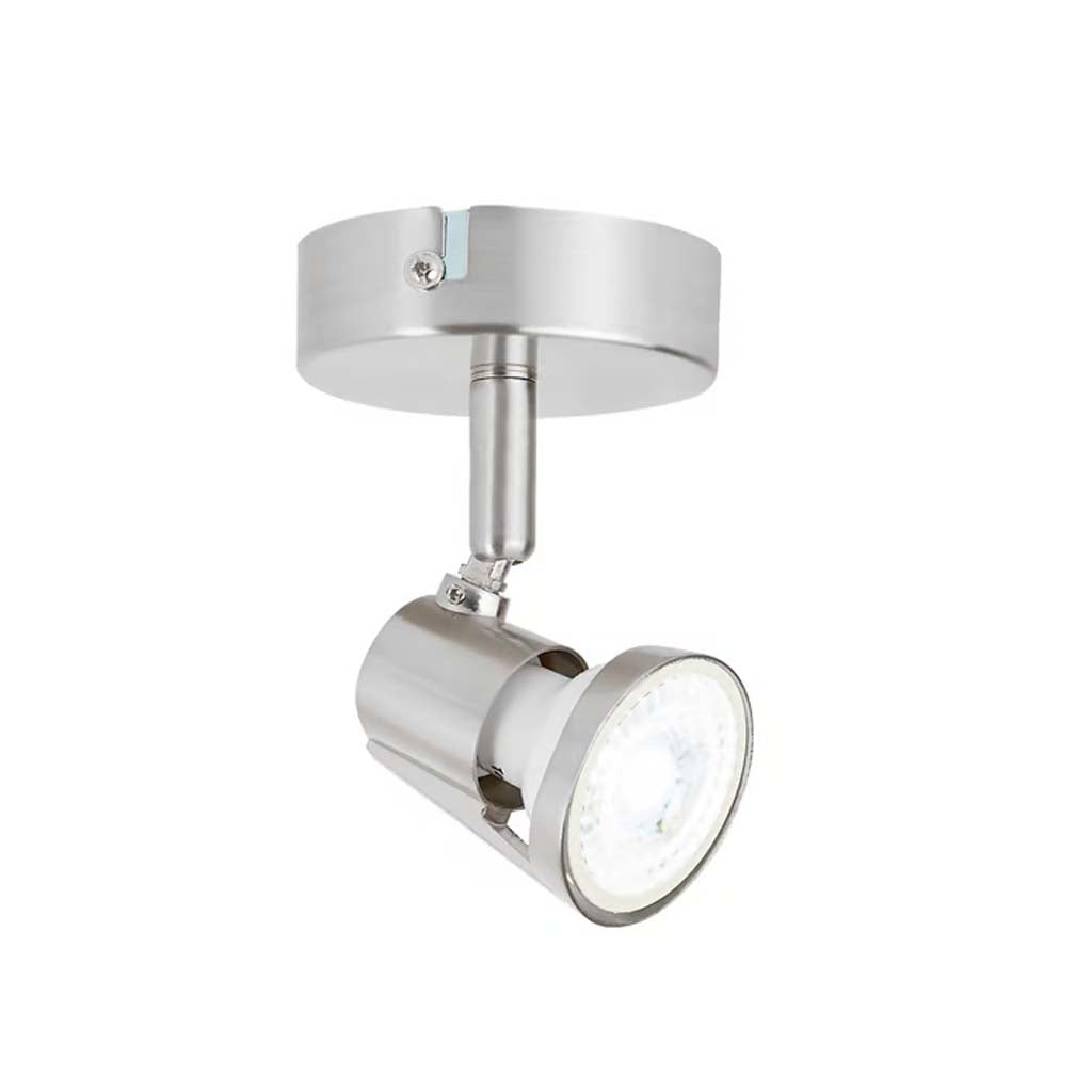 LAMPARA SPOT DE TECHO SOBREPONER EN INTERIORES BASE GU10 NO INCLUYE FOCO