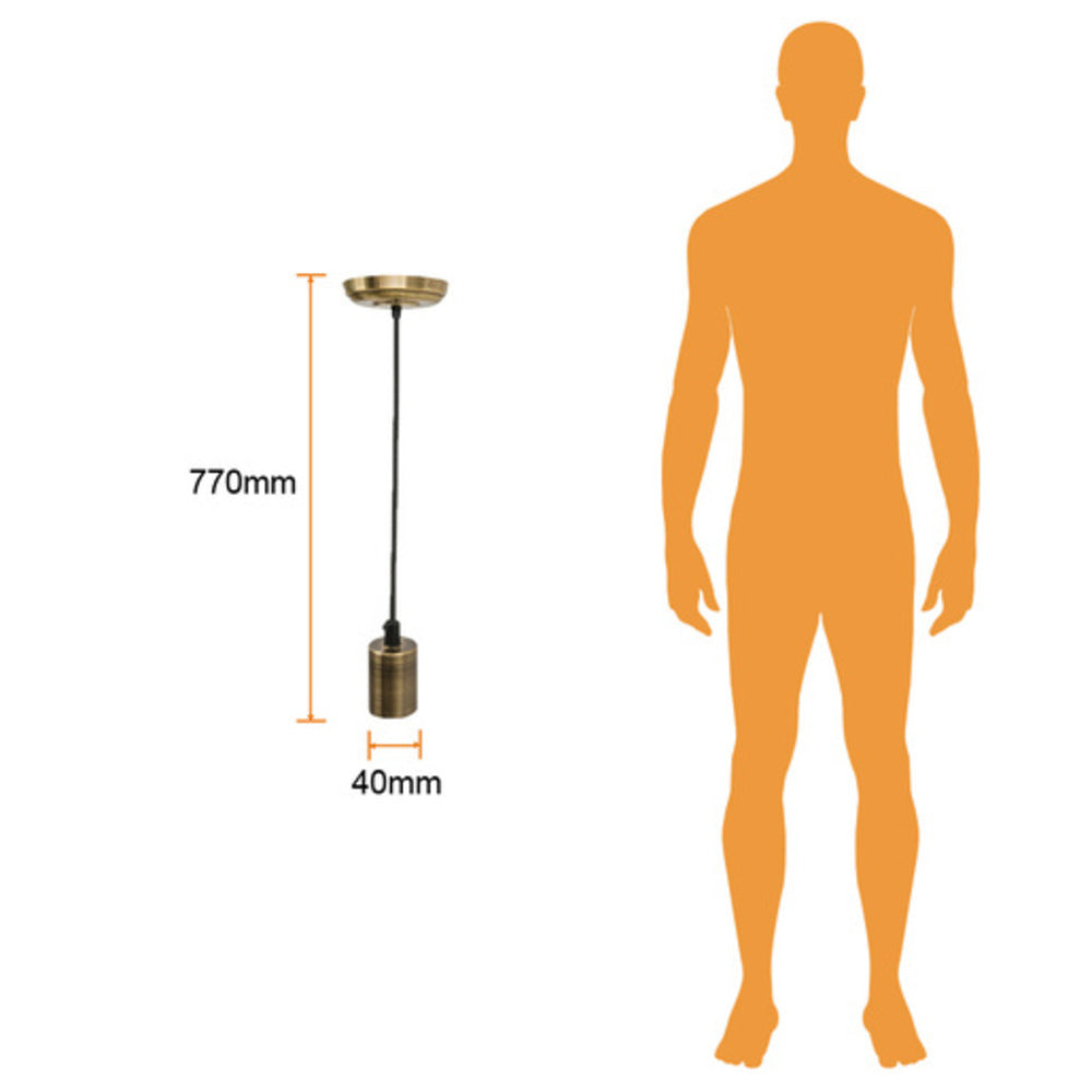 COLGANTE DE CERÁMICA TECNOLITE CUBIERTA DE HIERRO BASE E27