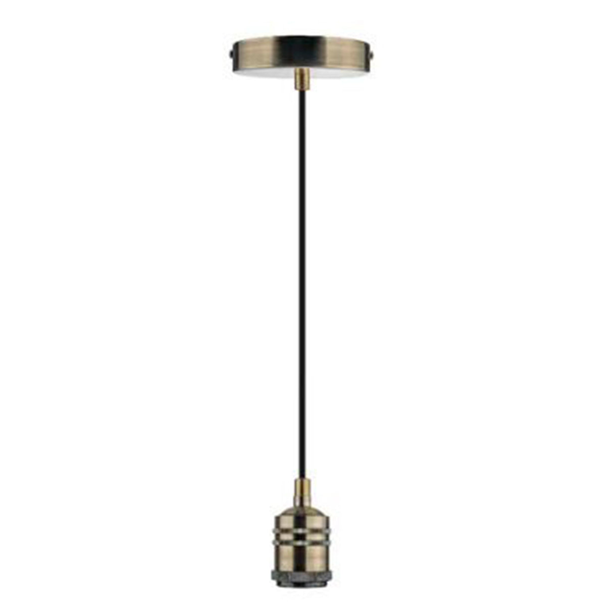 SOCKET BASE 8.5W/100-240V. ALUMINIO HIERRO ANTIGUO 60SOCK111MVE27HA