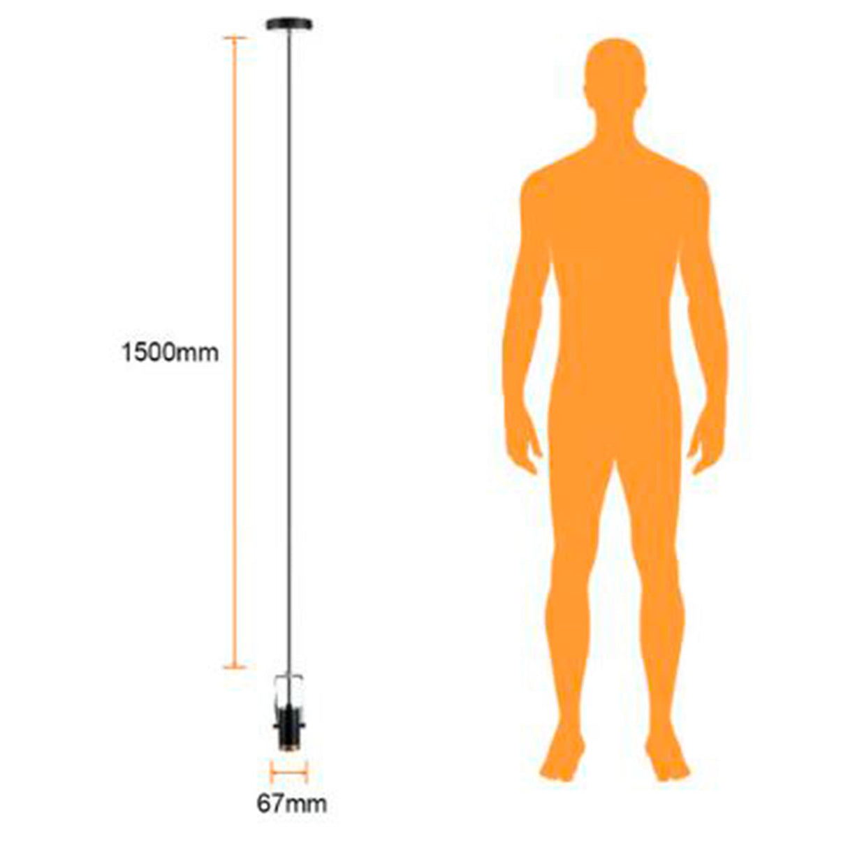 SOCKET BASE 8.5W/100-240V. ALUMINIO NEGRO