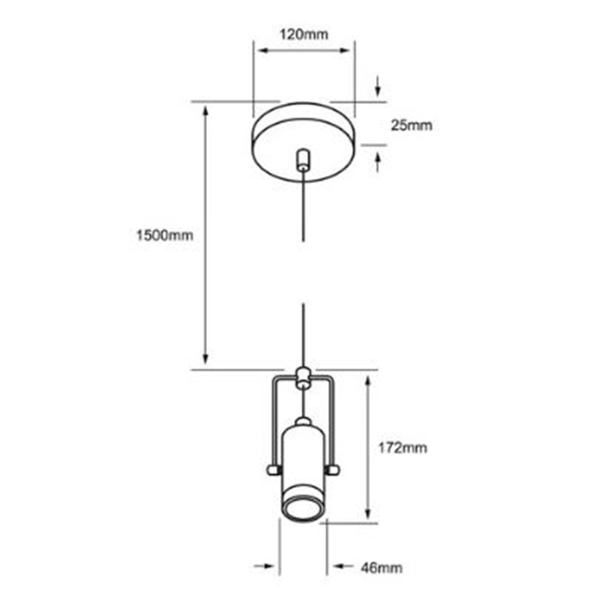 SOCKET BASE 8.5W/100-240V. ALUMINIO NEGRO
