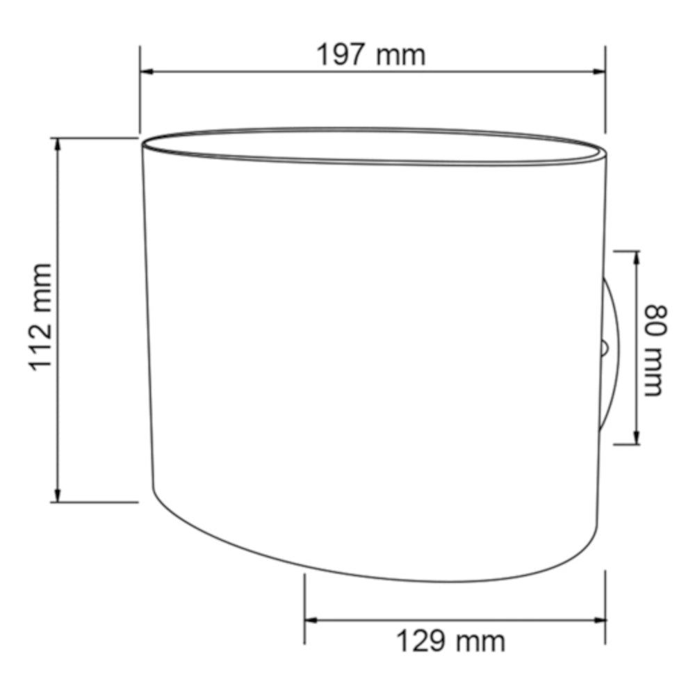 LÁMPARA DE INTERIOR FEZ TECNOLITE PARA SOBREPONER BASE G9
