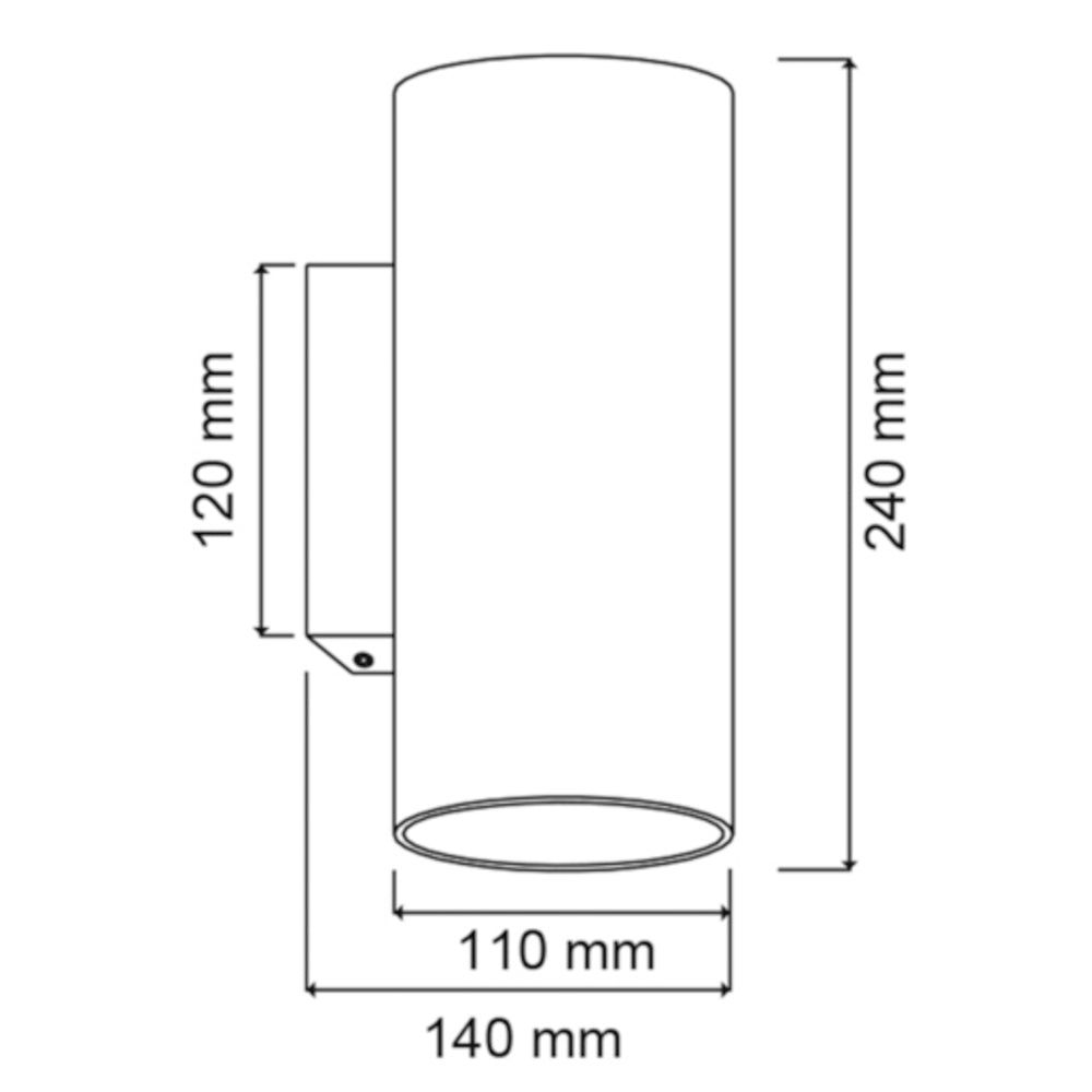 LÁMPARA DE INTERIOR TECNOLITE FLORENCIA PARA SOBREPONER BASE G9