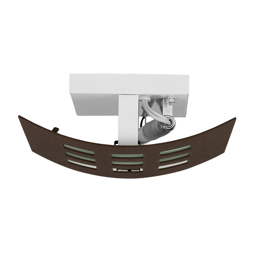 LÁMPARA DE INTERIOR TECNOLITE FORTE PARA SOBREPONER BASE G9 ZINC ***EXHIBIDO***