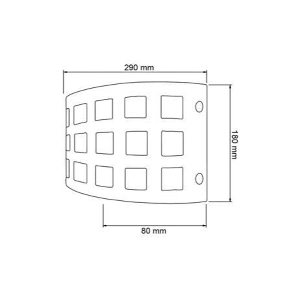 LÁMPARA DE INTERIOR TECNOLITE FORZA PARA SOBREPONER BASE G9 SATINADO ***TECNOLITE HAE***