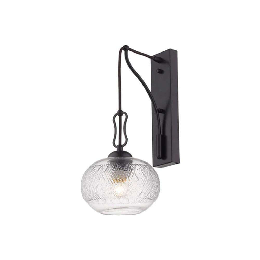 LÁMPARA DE PARED TECNOLITE DIADEM V PARA SOBREPONER EN MURO BASE E27 ***TECNOLITE HAE***