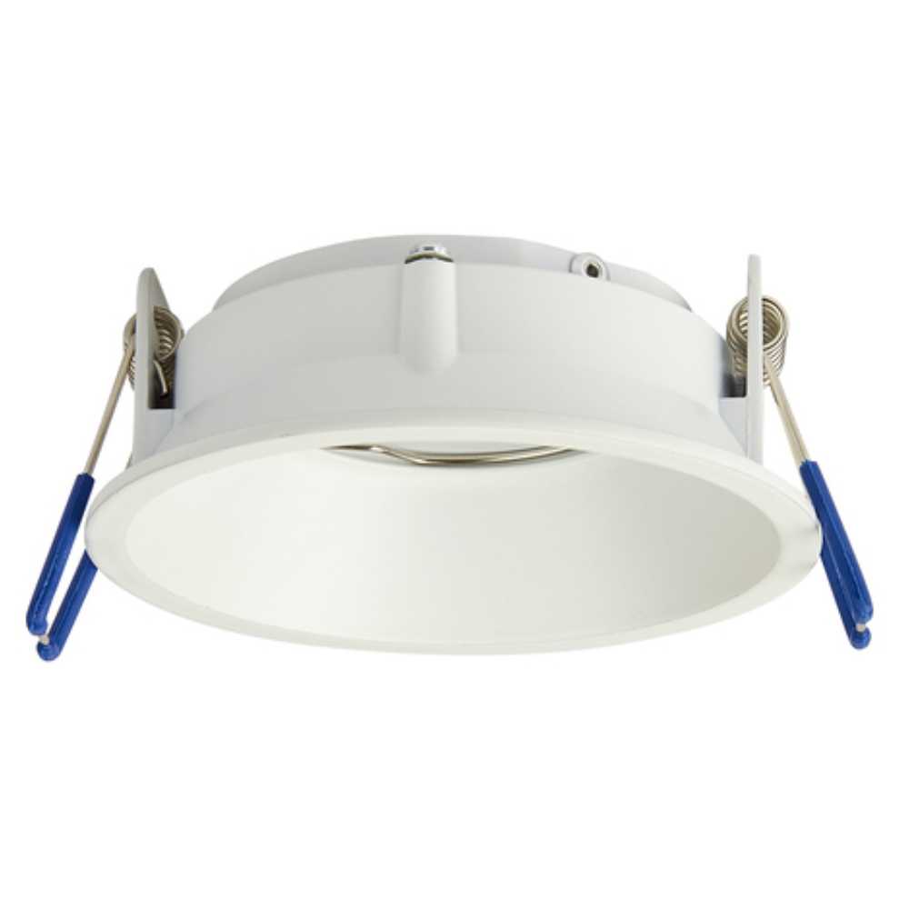 LÁMPARA DE INTERIOR EMPOTRABLE RIGEL TECNOLITE POTENCIA MÁXIMA 50W BASE GX5.3 FOCO MR16 NO INCLUIDO BLANCO