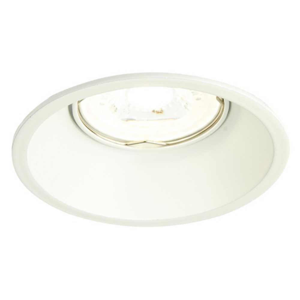 LÁMPARA DE INTERIOR EMPOTRABLE RIGEL TECNOLITE POTENCIA MÁXIMA 50W BASE GX5.3 FOCO MR16 NO INCLUIDO BLANCO