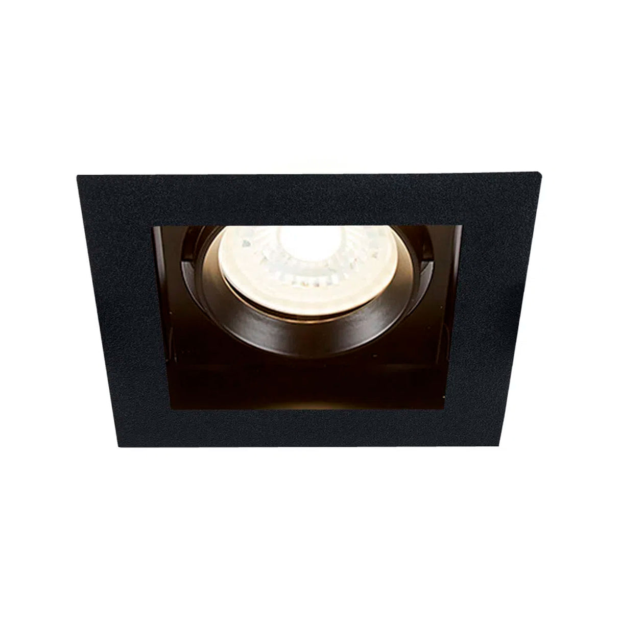 LÁMPARA DE INTERIOR EMPOTRABLE ALICANTE TECNOLITE BASE GX5.3 DIRIGIBLE NEGRO