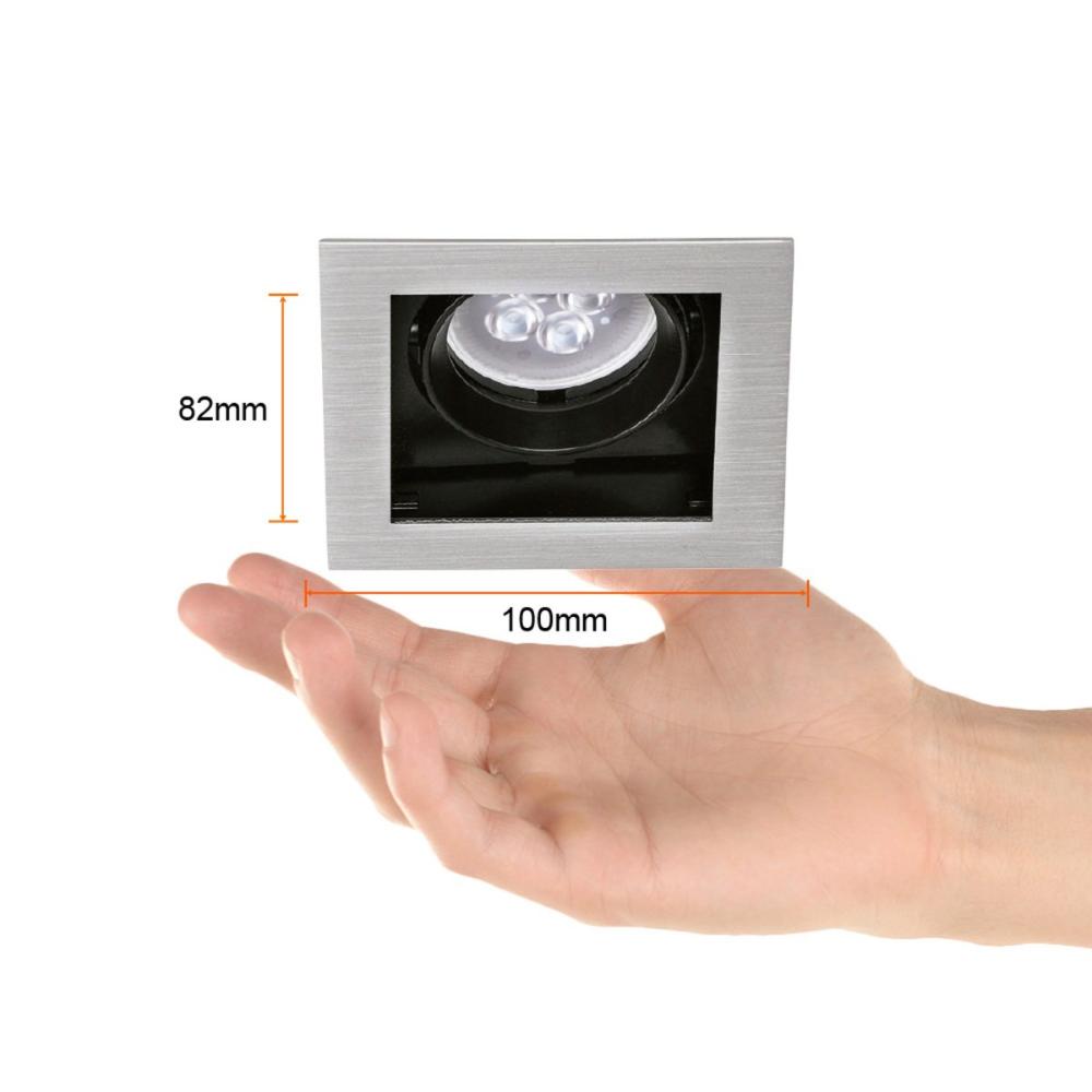 LUMINARIO INTERIOR ACENTO EMPOTRADOS S/L 7W 100-240V MCA TECNOLITE ***EXHIBIDO***