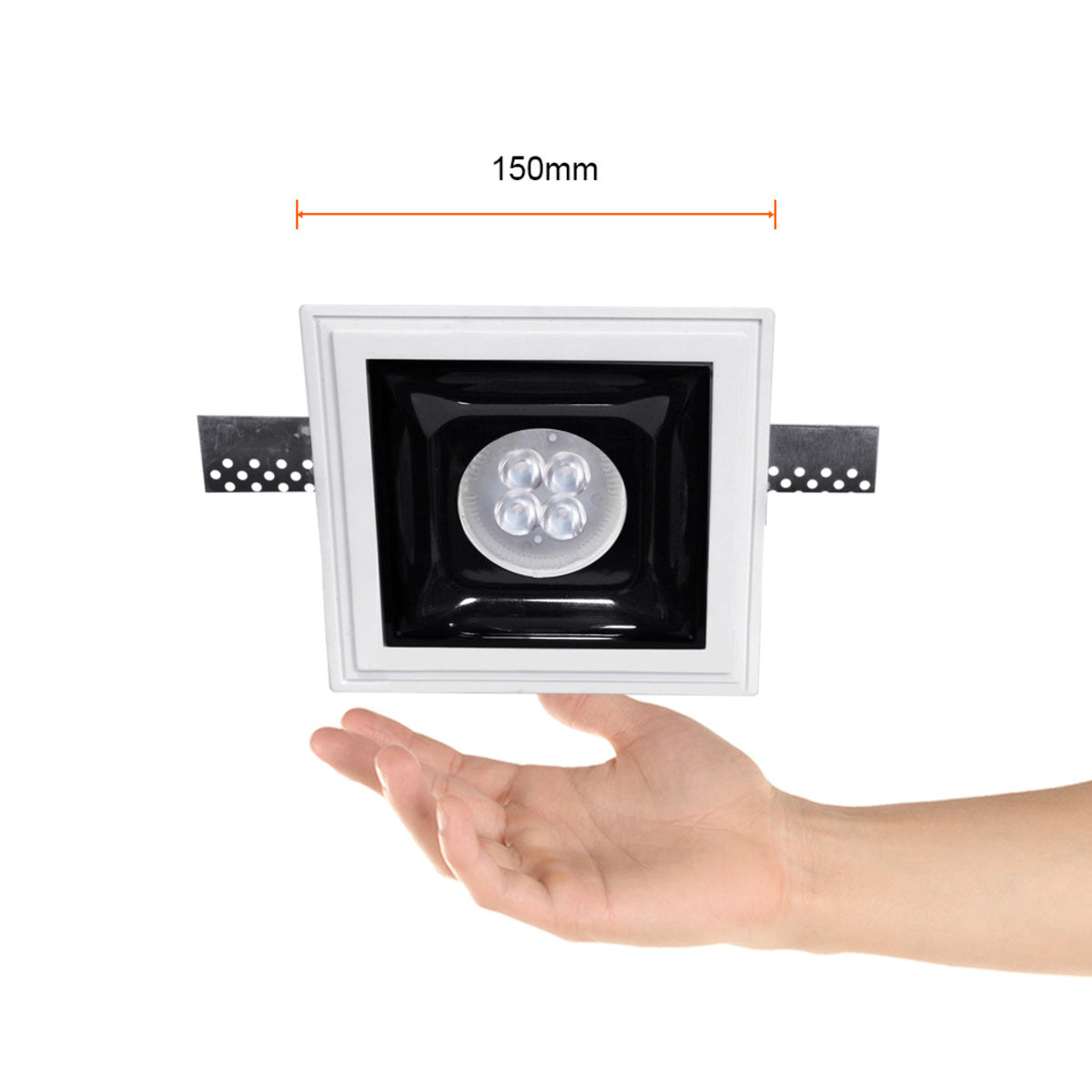 LÁMPARA EMPOTRABLE TECNOLITE CHALAWAN I CON EMPOTRADO OCULTO BASE GX5.3 FOCO MR16 NO INCLUIDO ***TECNOLITE HAE***