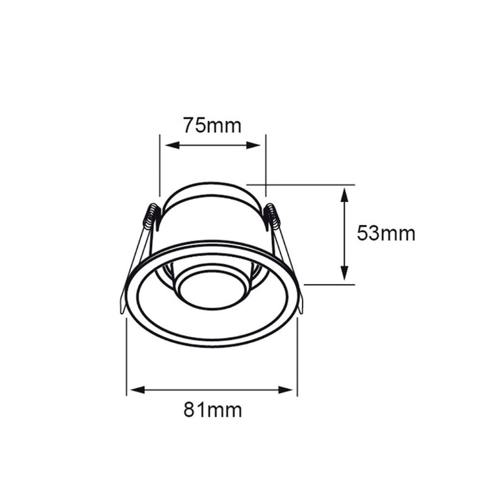 INTERIOR EMPOTRADO S/L100-240VGX5.3 (60YDR1068MVB)