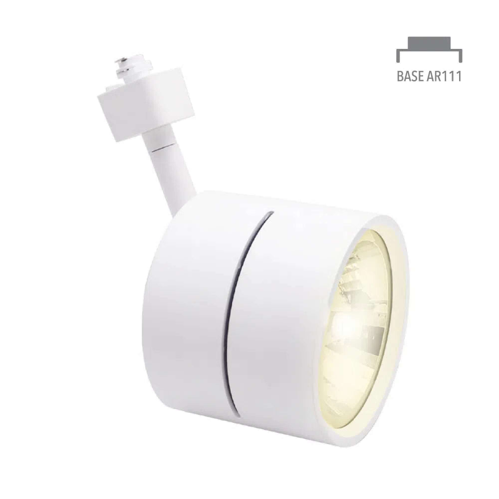 LÁMPARA DE INTERIOR TECNOLITE AVOIR SPOT PARA RIEL BASE G53 BLANCO