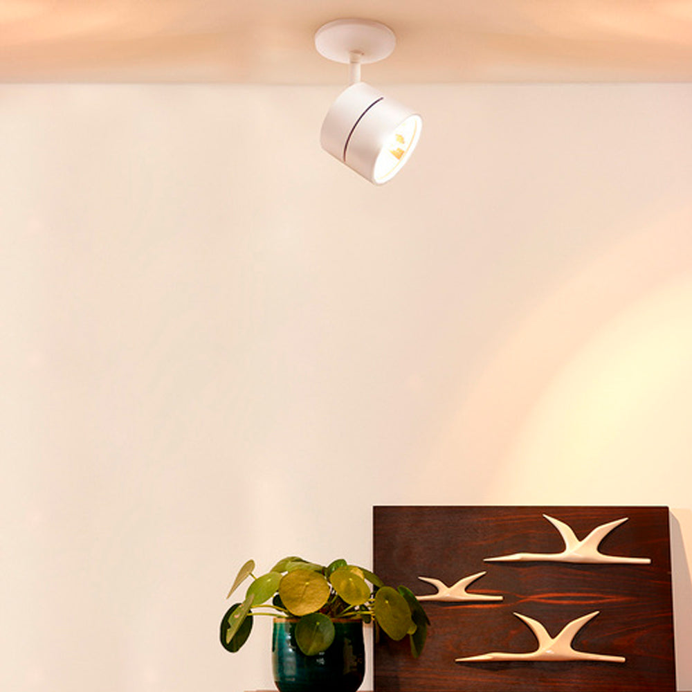 LÁMPARA DE INTERIOR TECNOLITE AVOIR I SPOT PARA SOBREPONER BASE G53 BLANCO