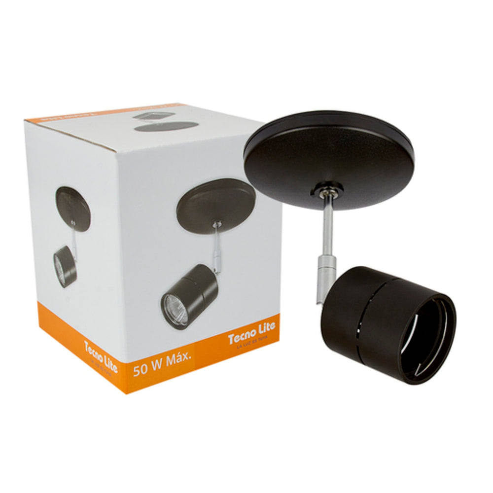 LUMINARIO INT ACENTO SPOT SOBREPONER 6W 100-240V GU10 TECNOLITE