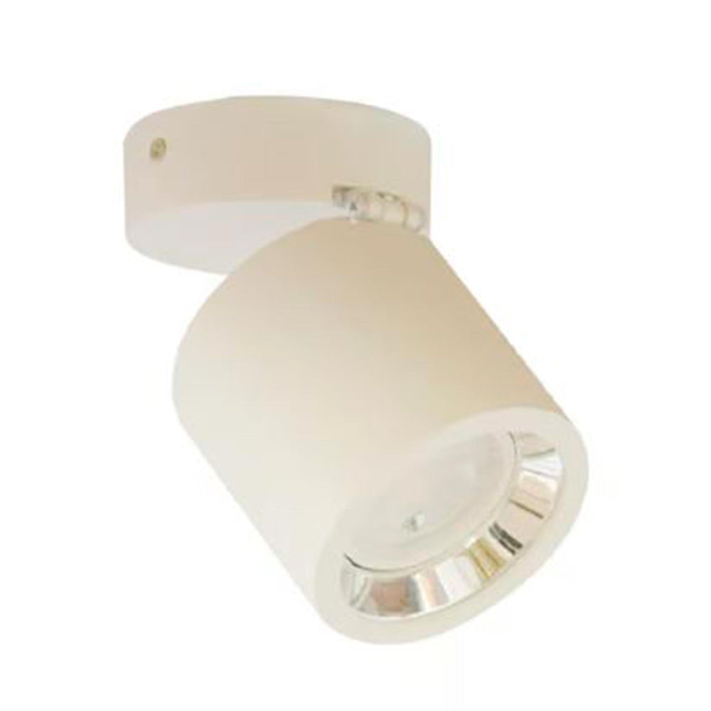 LUMINARIO LED SOBREP. TECHO 6W/100-240V. GX5.3 ALUMINIO BLANCO ALNASI I