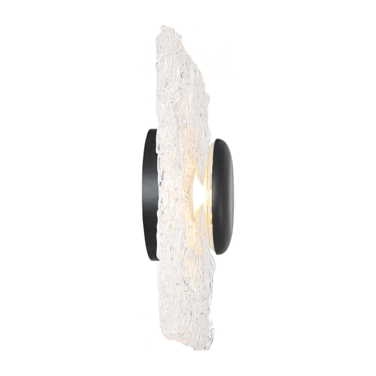 ARBOTANTE CUADRADO RIVERBED LED 11W 3000K VIDRIO TEJIDO NIQUEL SATCO ***HAE 2023***