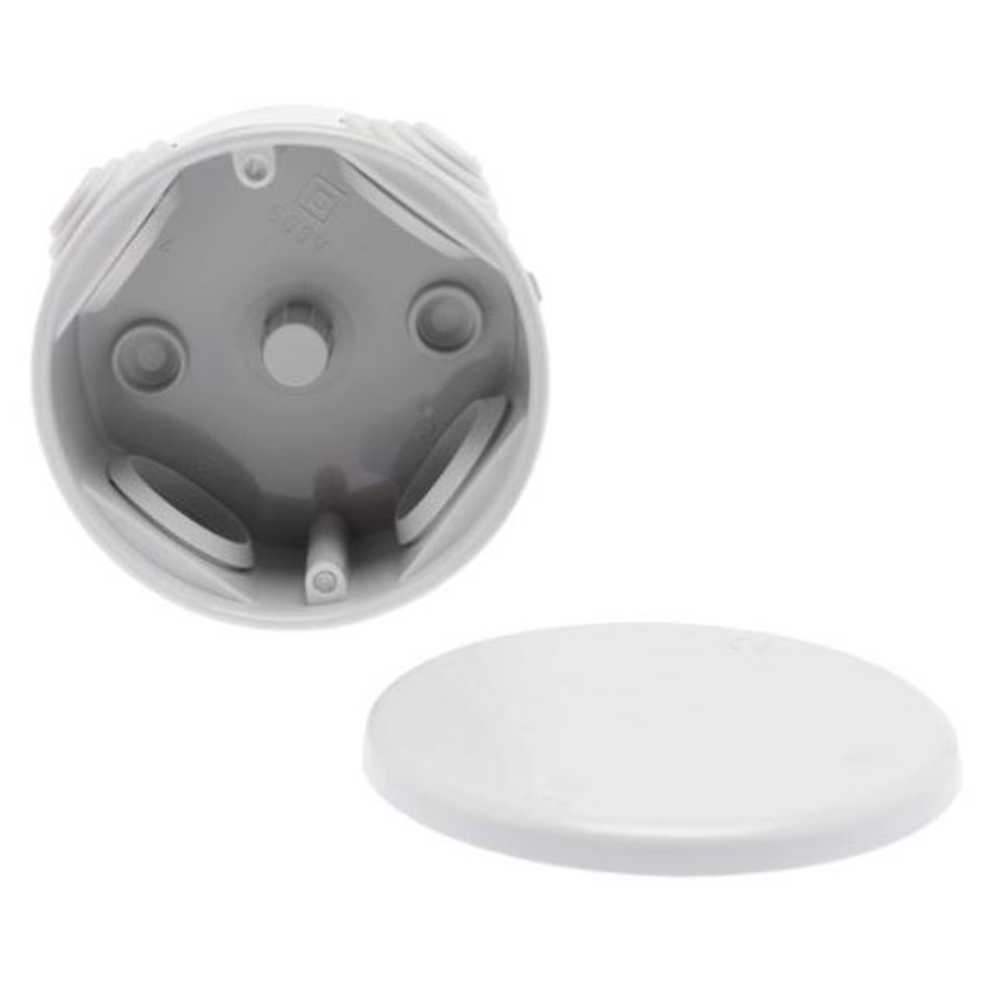 CAJA ESTANCA REDONDA IP55 70X40 C/CONOS Y TAPA A PRESION SOLERA *** OFRECER WDC0704P ***