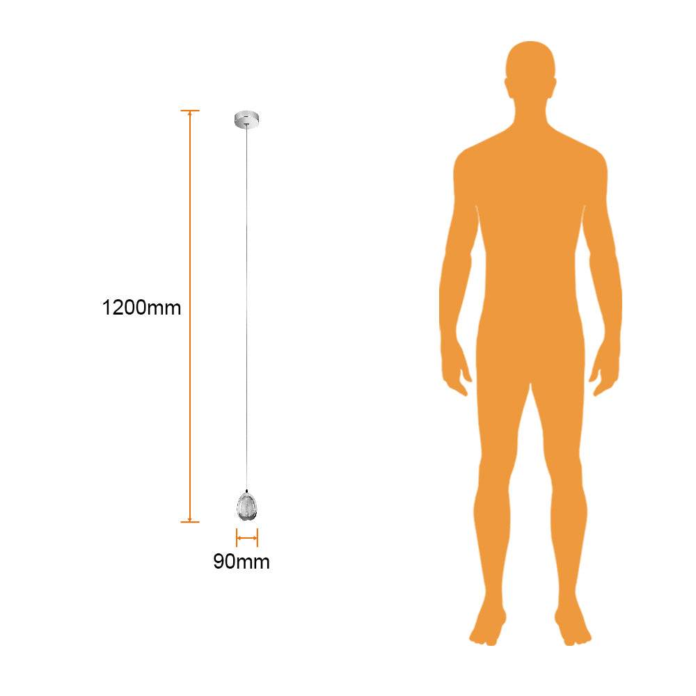 INT LED SUSPENDIDO 6W127V250LM3000K S AITNE TECNOLITE  *** HAE ***