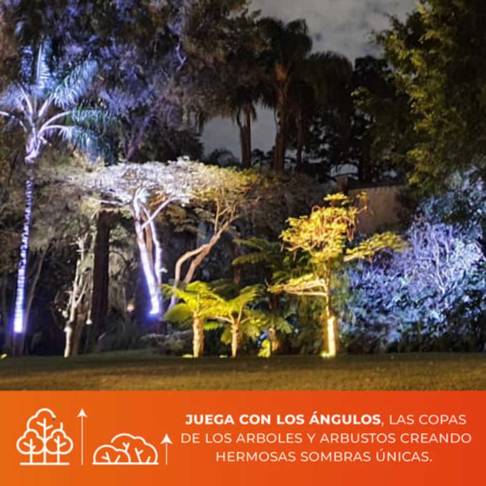 FOCO LED 6W/100-277V. GU10 1800K LUZ SUAVE CALIDA