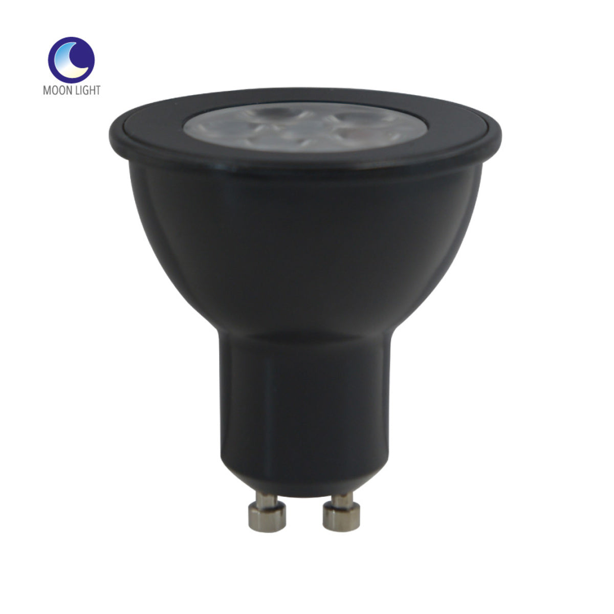 FOCO LED TECNOLITE 6W LUZ DE LUNA COLOR AZUL IP65 BASE GU10