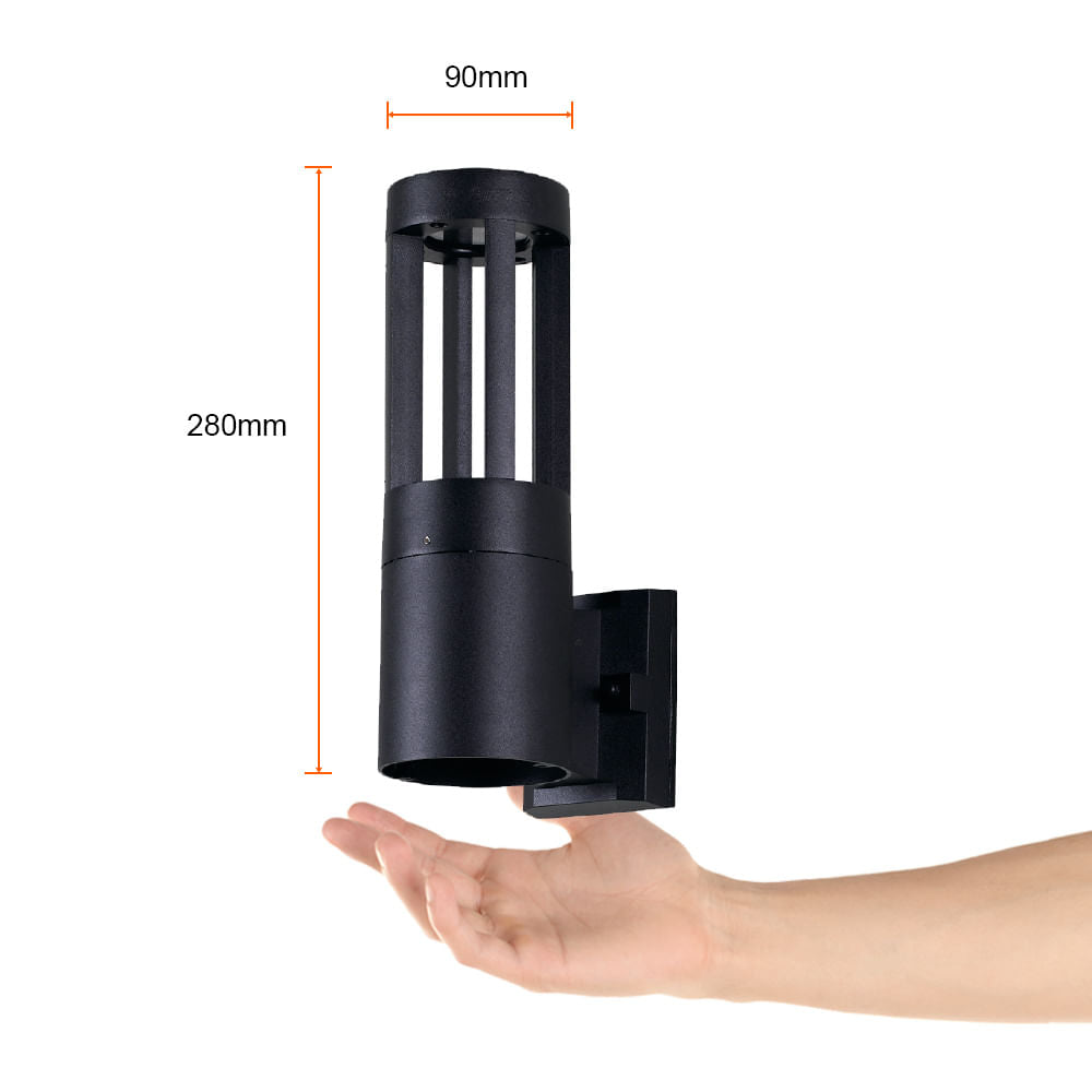 LÁMPARA DE EXTERIOR LED TUREIS TECNOLITE PARA SOBREPONER 6W LUZ SUAVE CÁLIDA ***TECNOLITE HAE***