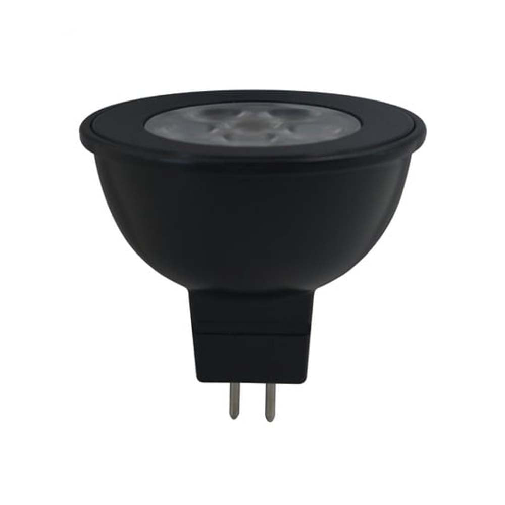 FOCO LED TECNOLITE TIPO MR16 6W LUZ DE LUNA COLOR VERDE IP65 BASE E27