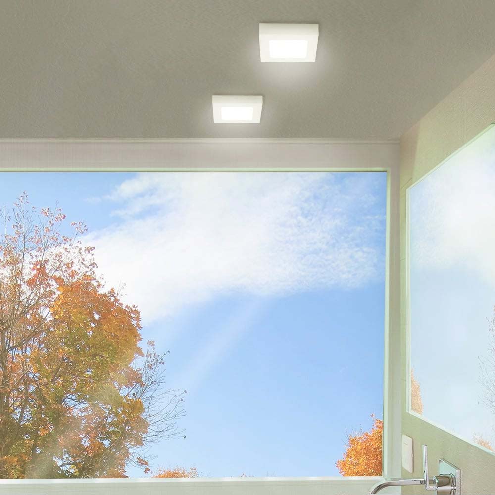 LÁMPARA DE INTERIOR LED ALGEDI I TECNOLITE PARA SOBREPONER 6W LUZ SUAVE CÁLIDA