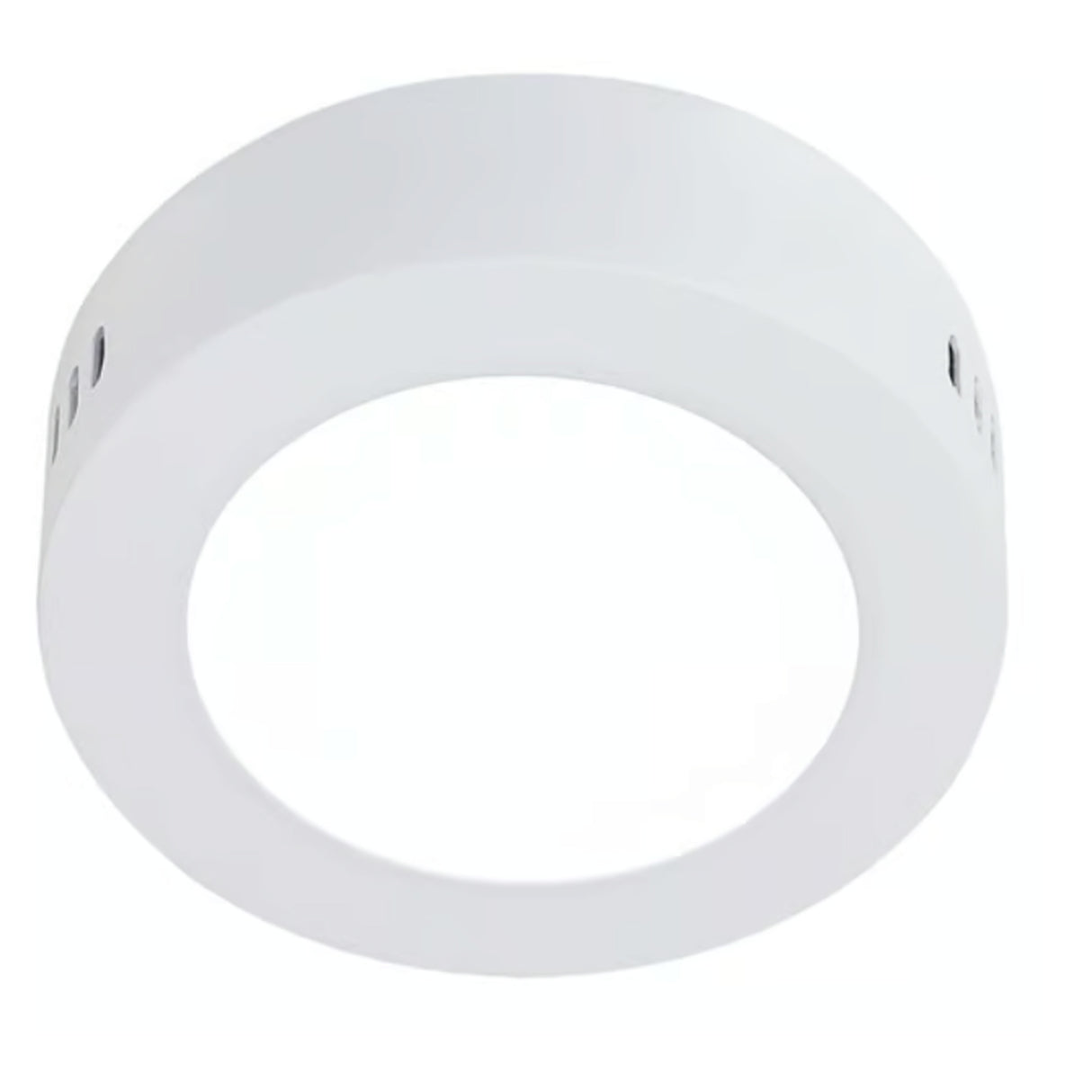 LÁMPARA PLAFÓN LED DE SOBREPONER 6 W, LUZ DE DÍA, INTERIORES, NO ATENUABLE, LED INTEGRADO
