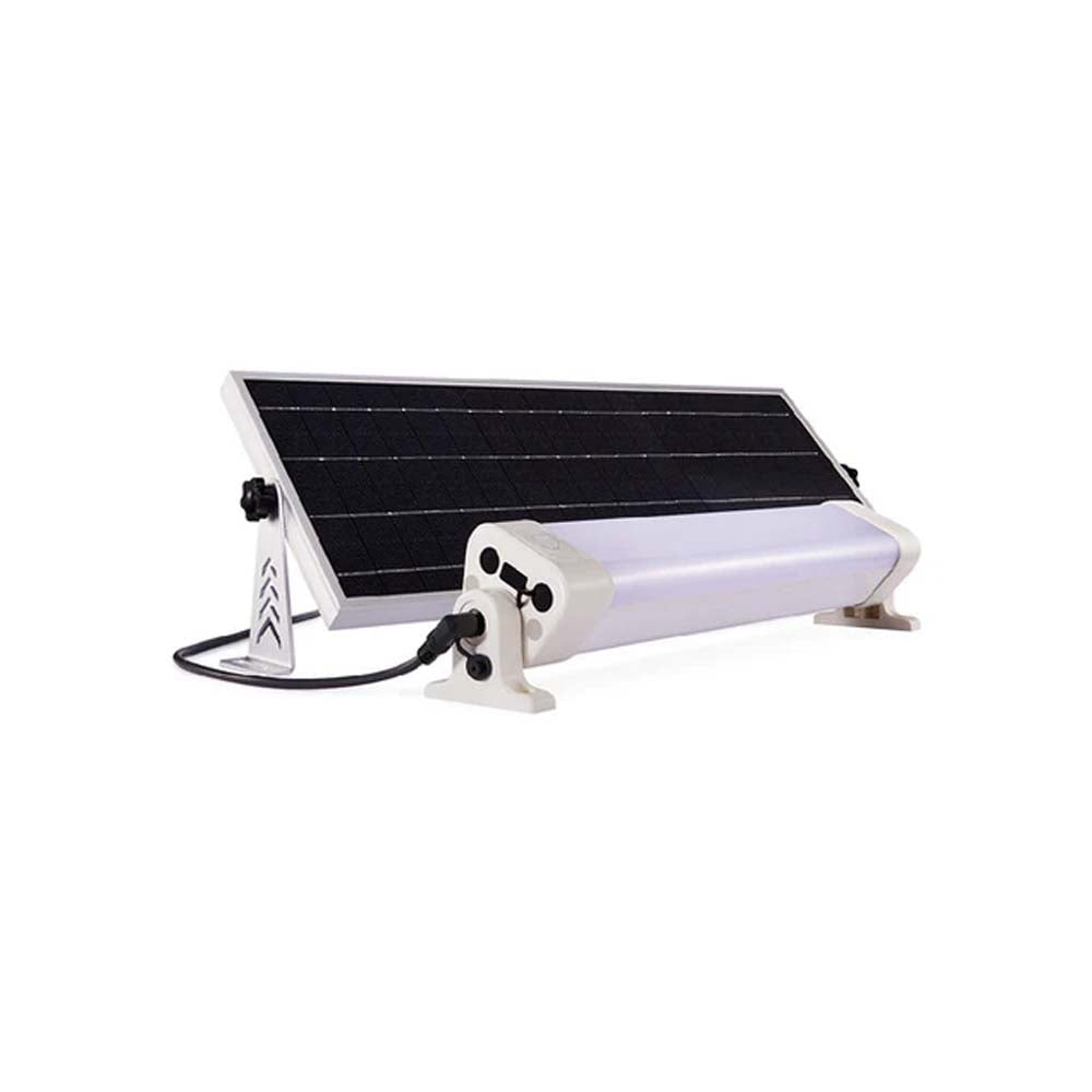 LUM EXT SOLAR LED 6W 3.7VCD 5HRS CONTROL REMOTO SALIDA USB NEREIDA ***TECNOLITE HAE***