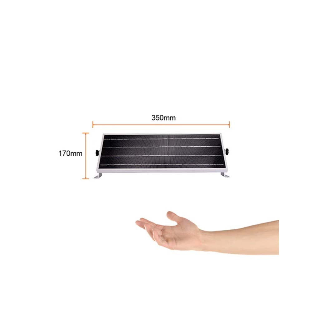 LUM EXT SOLAR LED 6W 3.7VCD 5HRS CONTROL REMOTO SALIDA USB NEREIDA ***TECNOLITE HAE***