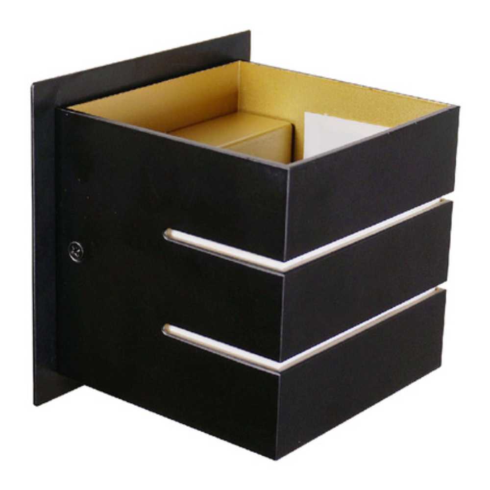 INT LED 5.8W100-240V145LM3000K NEGRO GIENNAH TECNOLITE