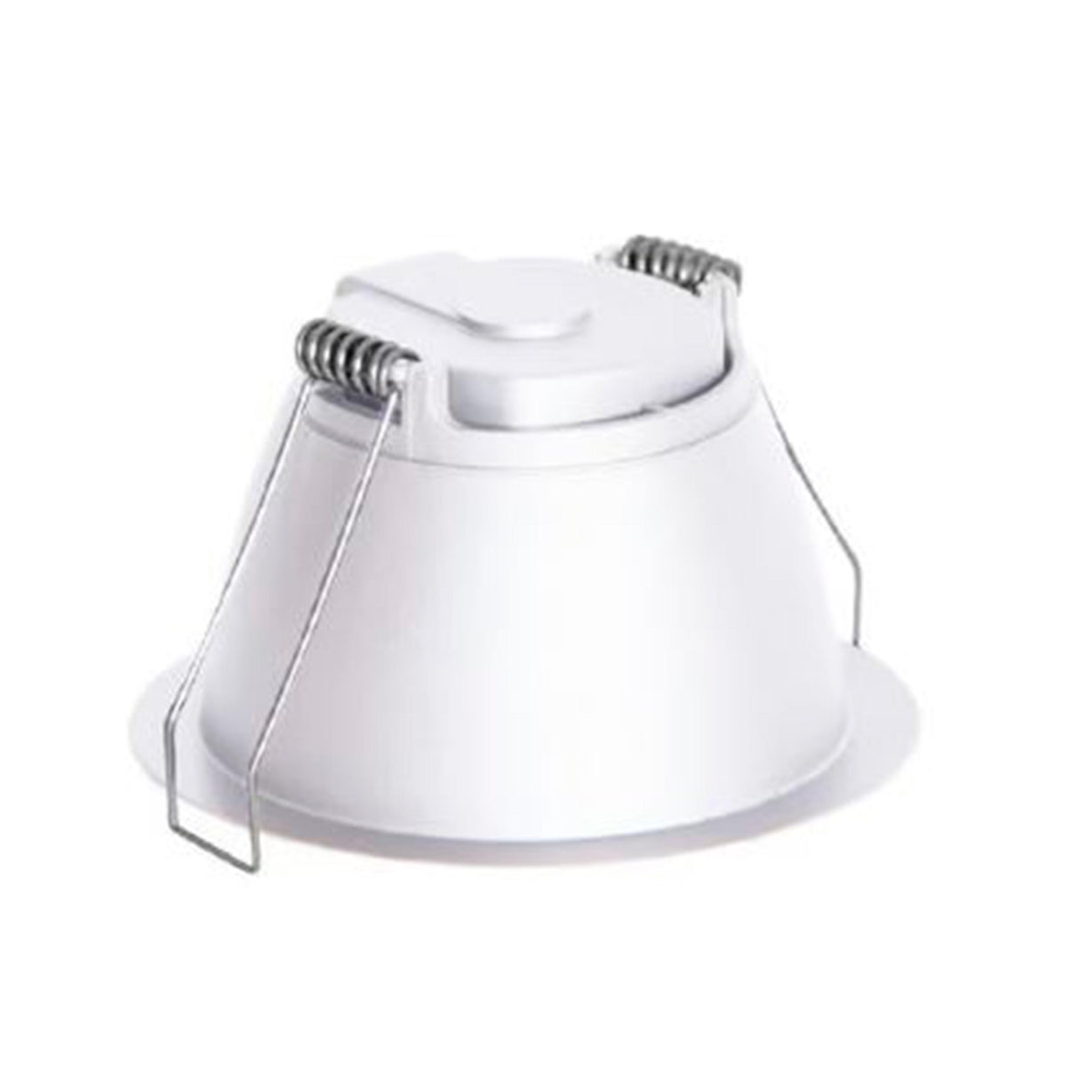 LUMINARIO INT. EMPOTRAR TECHO 6W/100-240V. 3000K BLANCO CROMO LUZ SUAVE CALIDA KALAUSI II ***TECNOLITE HAE***