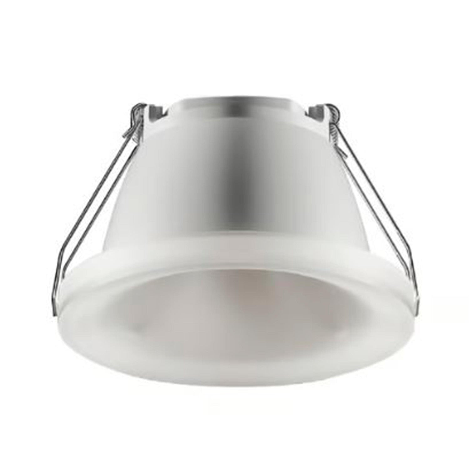 LUMINARIO INT. EMPOT. TECHO 6W/100-240V. 3000K BLANCO CROMO LUZ SUAVE CALIDA KALAUSI III ***TECNOLITE HAE***