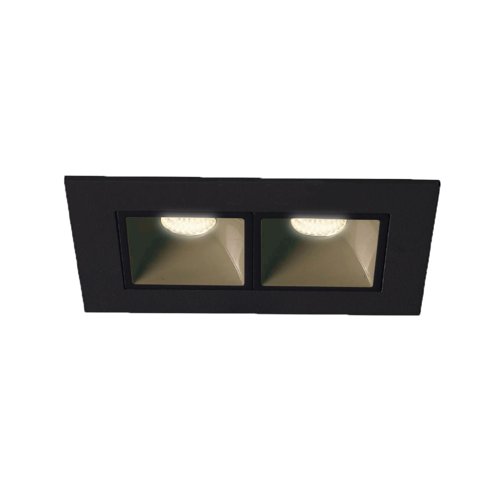 LÁMPARA DE INTERIOR EMPOTRABLE LED LUCIDA II TECNOLITE 6W LUZ SUAVE CÁLIDA LED INTEGRADO
