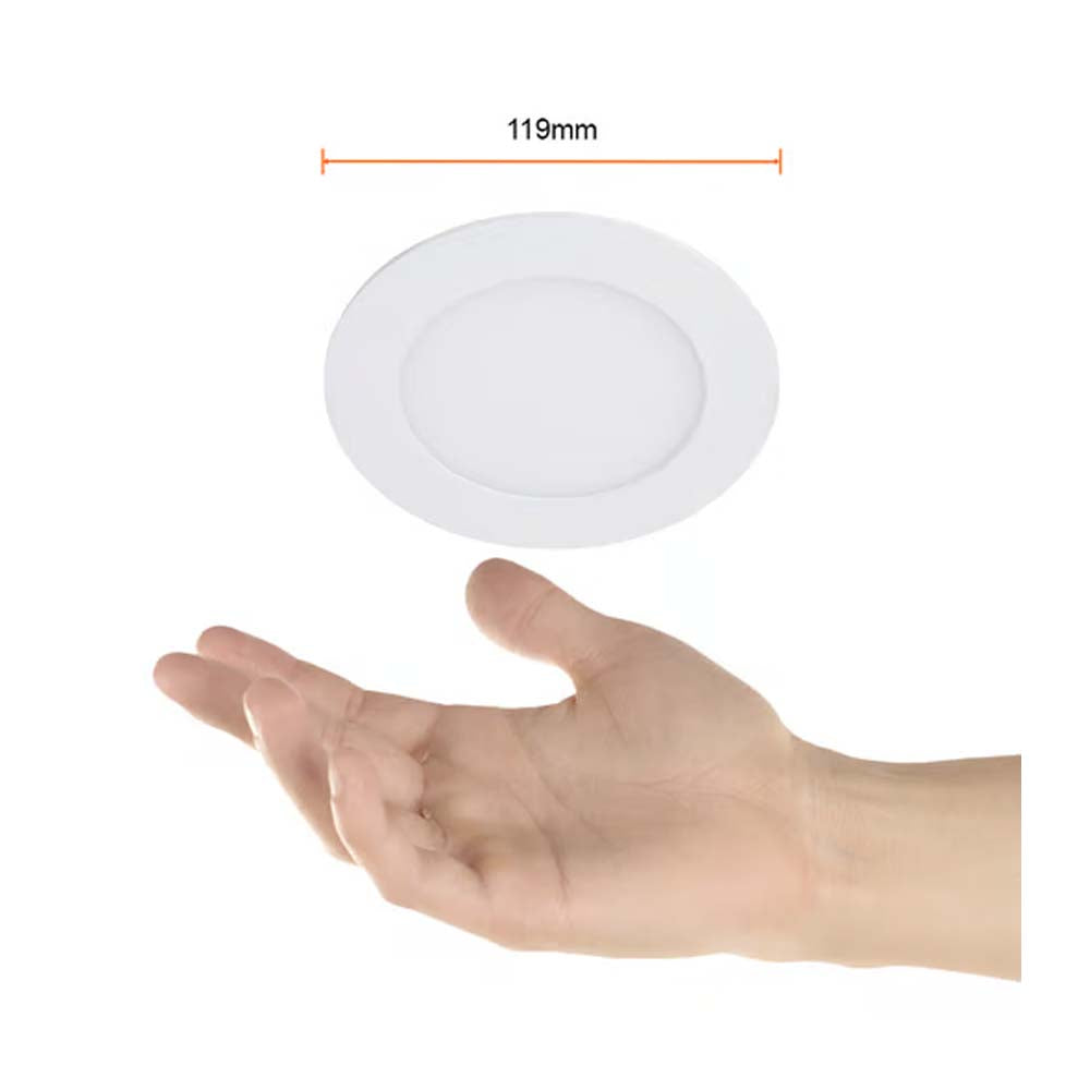 LAMPARA EMPOTRABLE DOWNLIGHT LED 6 W LUZ BLANCA NEUTRA NO ATENUABLE