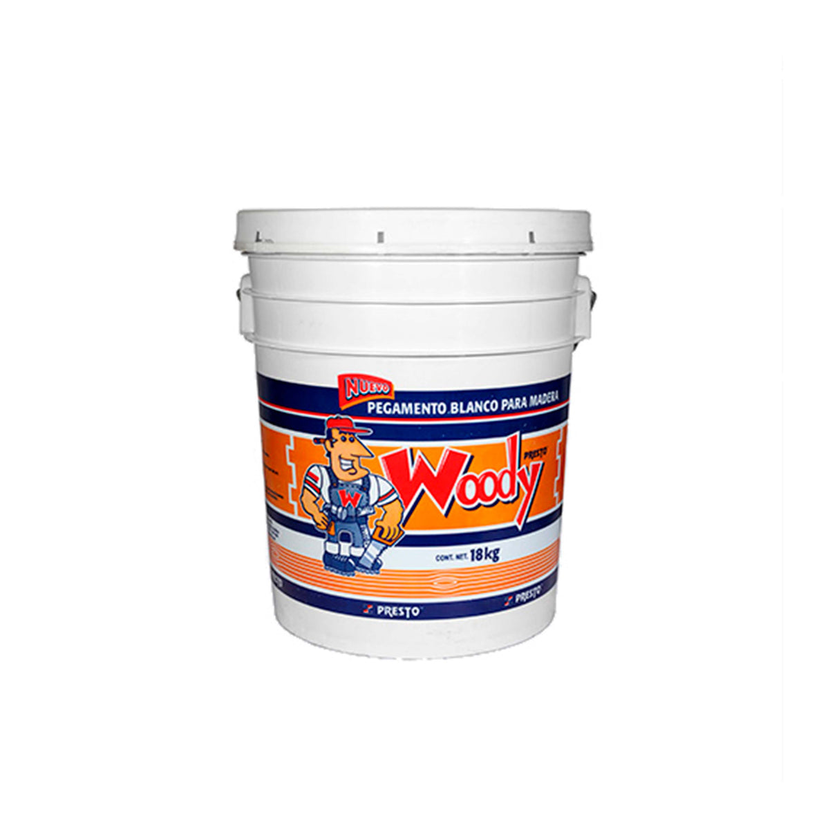 PRESTO WOODY 1 KG PEGAMENTO BLANCO PARA MADERA **HAE**