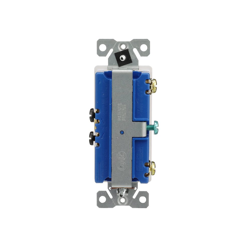 INT. SENCILLO DUPLEX 15A. 120/277V DECORATOR BCO.