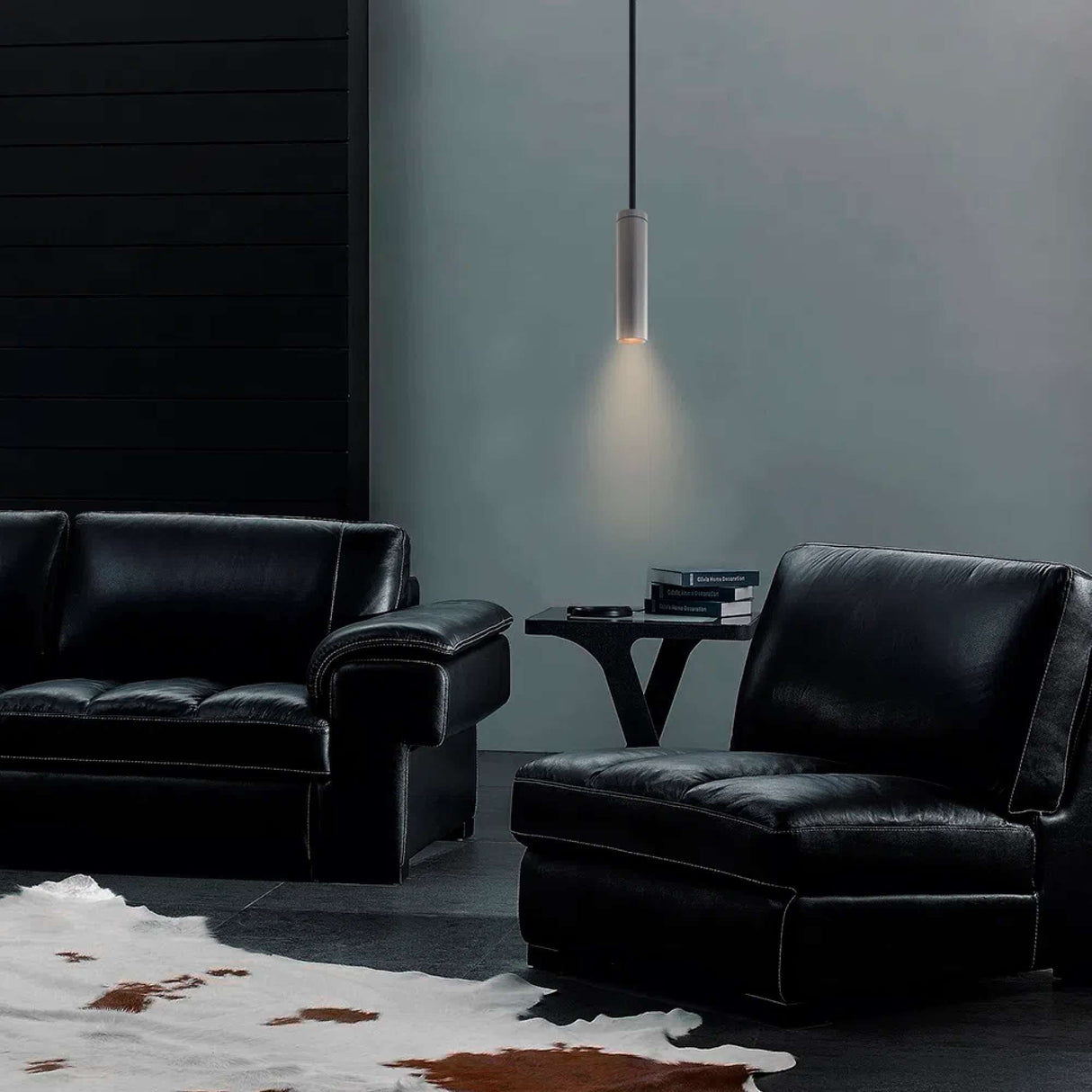 COLGANTE METÁLICO LED TECNOLITE AZHA I 1.73M DE ALTURA 7W LUZ SUAVE CÁLIDA LED INTEGRADO *** EXHIBIDO ***