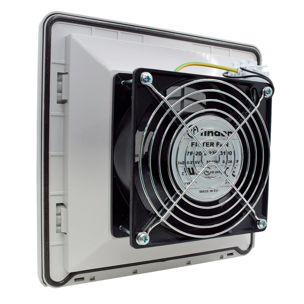 VENTILADOR 28W/230VCA. CON VOLUMEN DE AIRE 100M3 TAM. 3 FINDER