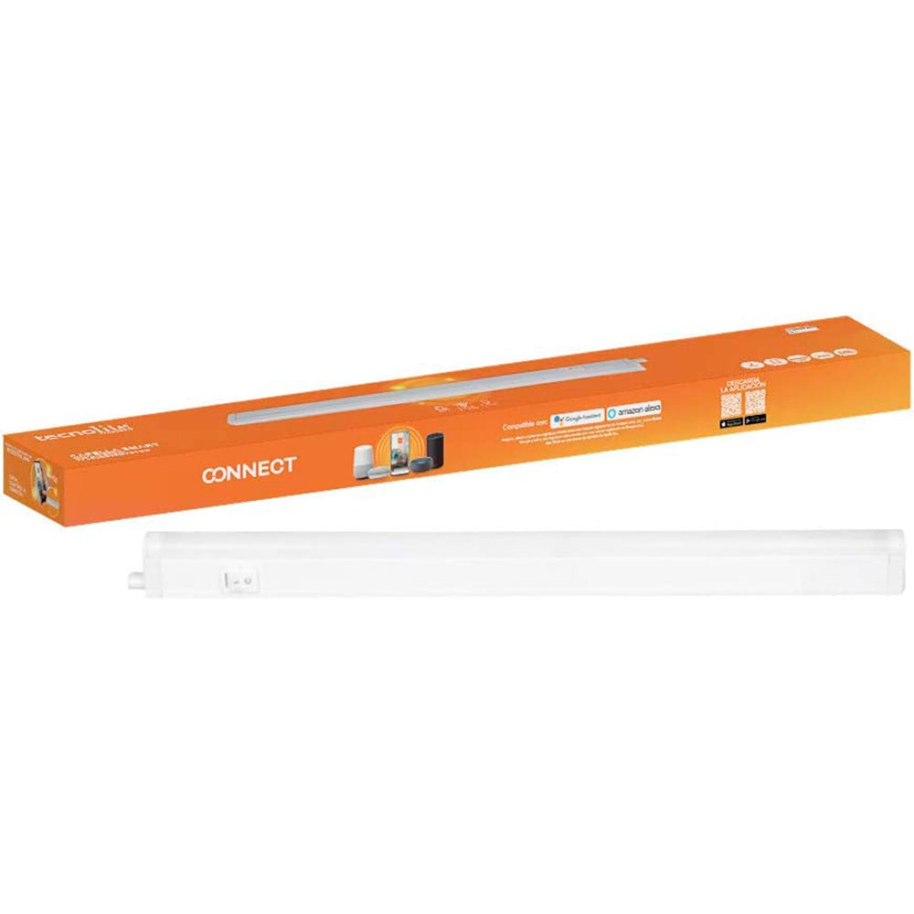 LÁMPARA LINEAL LED TECNOLITE CAPELLA SMART 7W LUZ BLANCA DINÁMICA ATENUABLE COMPATIBLE CON APP MÓVIL Y ASISTENTES DE VOZ ***TECNOLITE HAE***