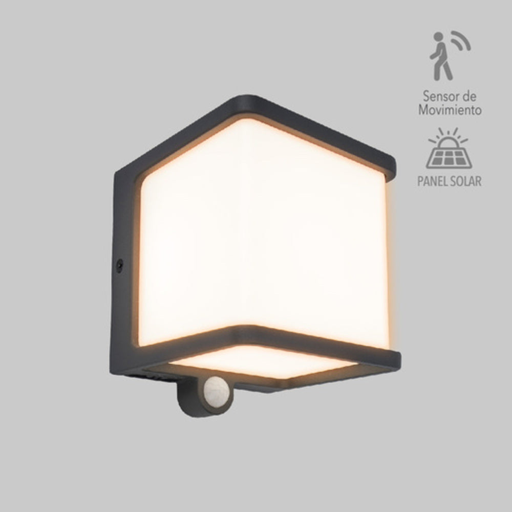 EXT LED S/PISO 7.5W300LM3000K GRIS PERDITA TECNOLITE