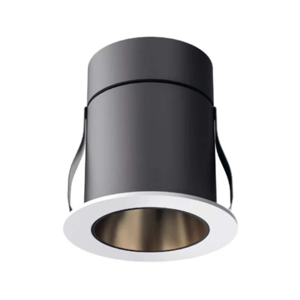 LAMPARA EMPOTRABLE DOWNLIGHT LED 7 W IRC 90 OPTICA DARK LIGHT LUZ CALIDA BRILLANTE *** HAE ***